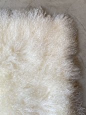 画像4: チベットラム毛皮　プレート　ホワイト (4)