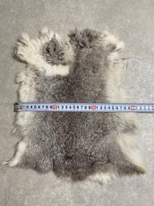 画像3: ラビットファー　チンチラ　うさぎ毛皮　Sサイズ (3)