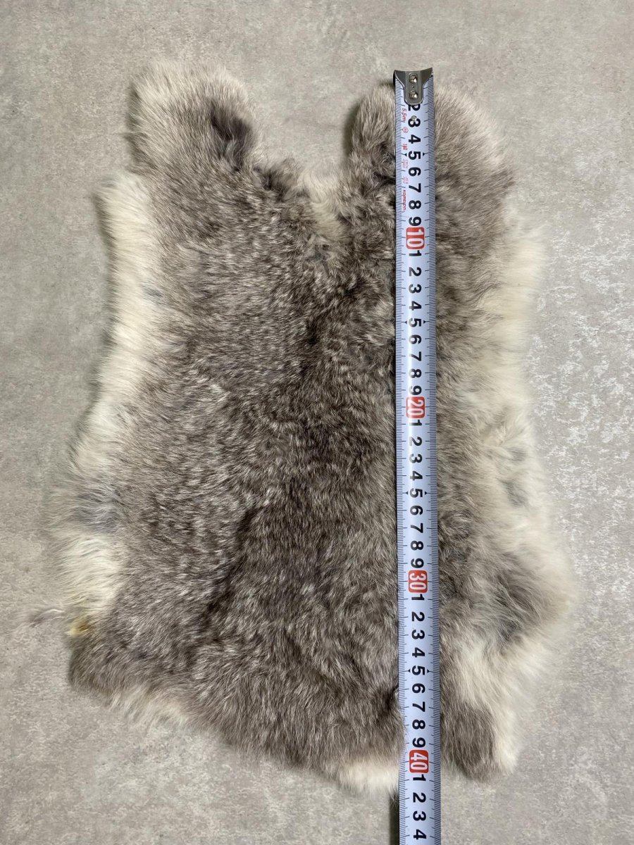 画像5: ラビットファー　チンチラ　うさぎ毛皮　Sサイズ (5)