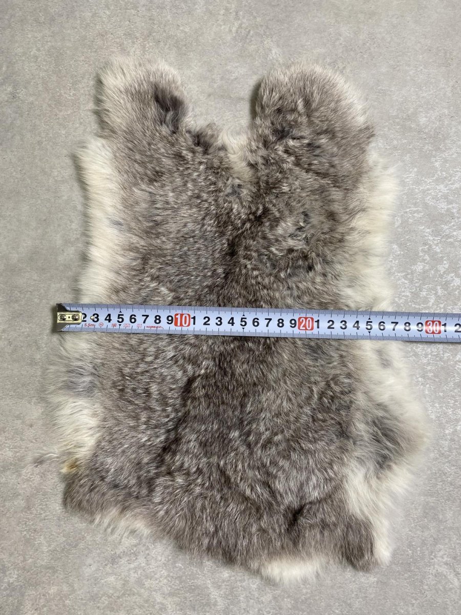 画像4: ラビットファー　チンチラ　うさぎ毛皮　Sサイズ (4)