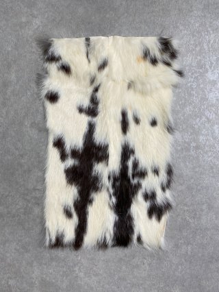 うさぎ敷物　ラビットファー　一枚革　本革　4枚セット うさぎ敷物 ラビットファー 一枚革 本革 4枚セット