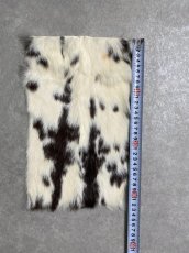 画像3: ラビットファー　ブチ　うさぎ毛皮 (3)