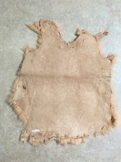 画像4: ラビットファー　ピンクベージュ　うさぎ毛皮　Lサイズ (4)