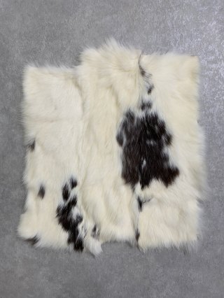 ラビットファー/うさぎ毛皮/ウサギ毛皮【革とレザークラフト革細工材料