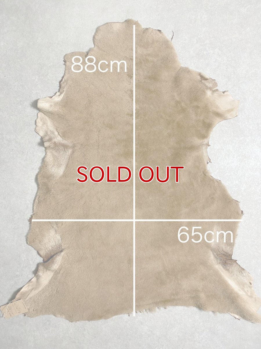 画像9: ムートン毛皮 Wフェイス ライトブラウン (9)