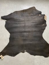 画像9: ヘアーカーフ　ベージュ　牛革毛付き　毛皮　 (9)