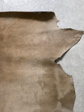 画像3: ヘアーカーフ　ベージュ　牛革毛付き　毛皮　 (3)