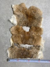 画像3: ラビットファー　ハギレセット　うさぎ毛皮 (3)