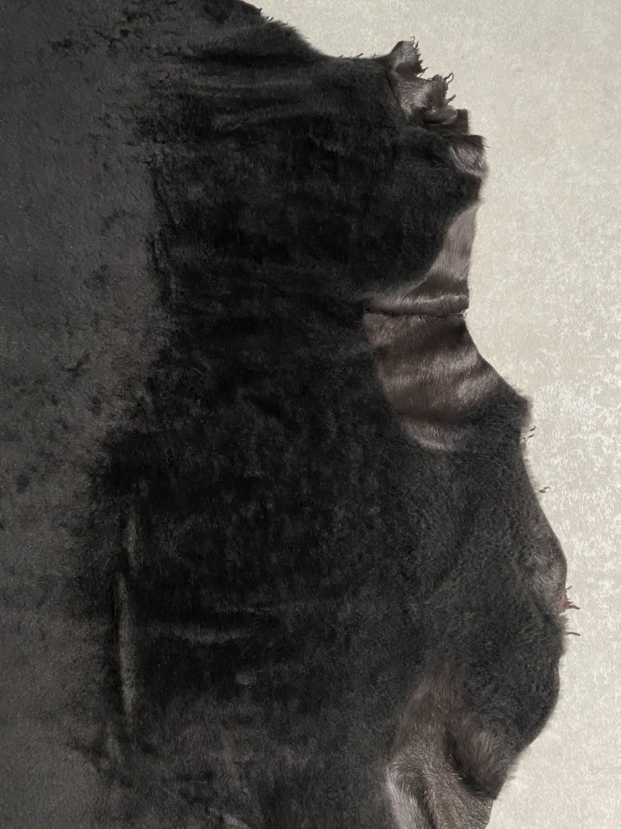 画像6: ムートン毛皮 Wフェイス ブラウン (6)