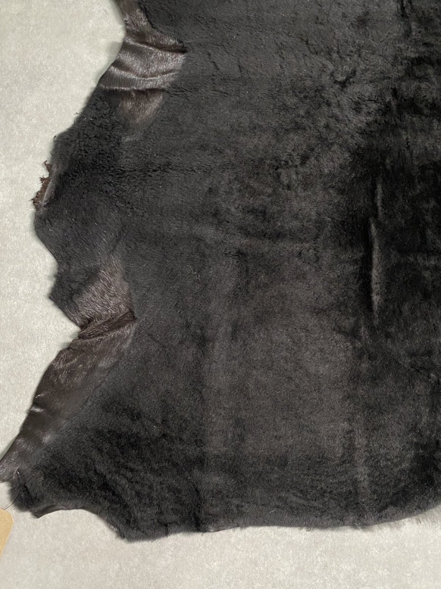 画像7: ムートン毛皮 Wフェイス ブラウン (7)