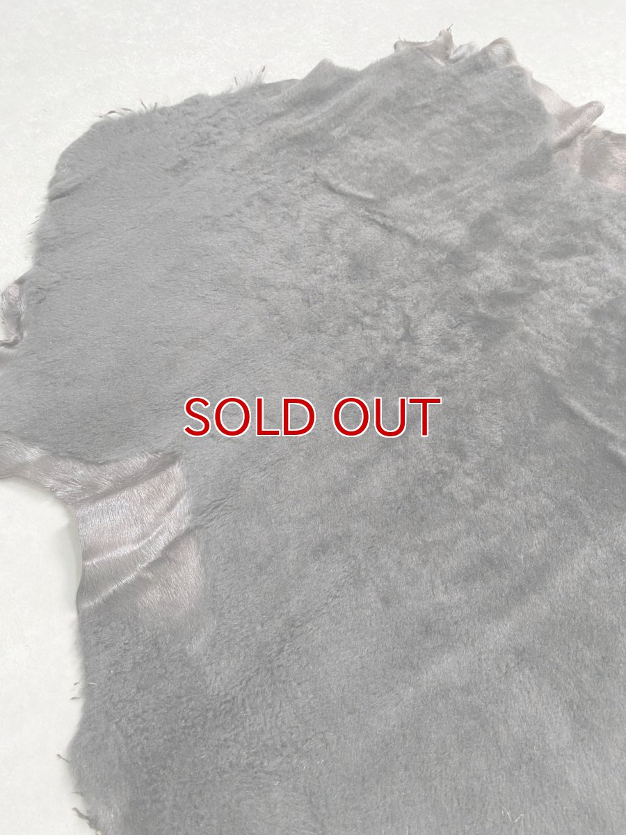 画像3: ムートン毛皮　Wフェイス　ブラウン (3)