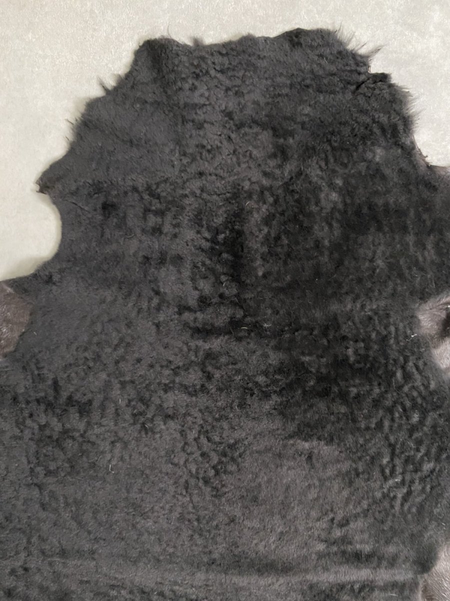 画像3: ムートン毛皮　Wフェイス　ブラウン (3)