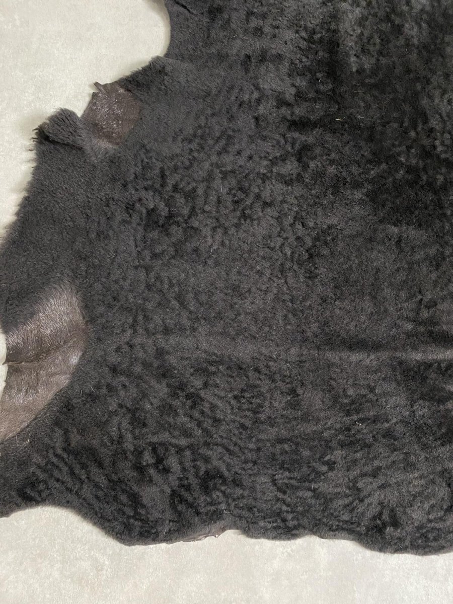 画像4: ムートン毛皮　Wフェイス　ブラウン (4)