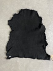 画像10: ムートン毛皮　Wフェイス　巻き毛　ブラック (10)