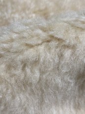 画像7: ムートン毛皮　クリーム (7)