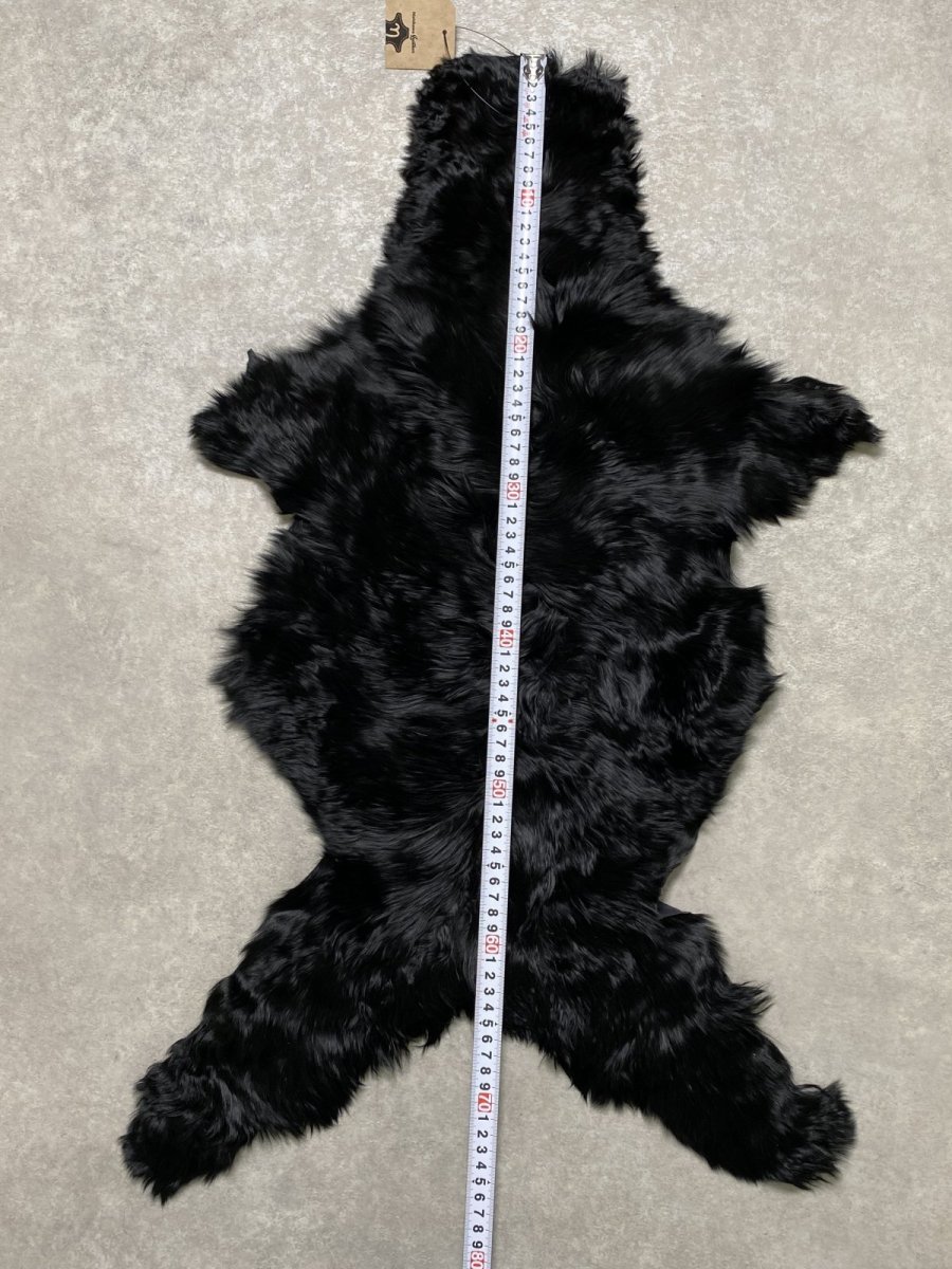 画像11: アルパカ毛皮　ブラック (11)
