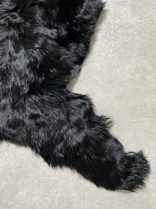画像6: アルパカ毛皮　ブラック (6)