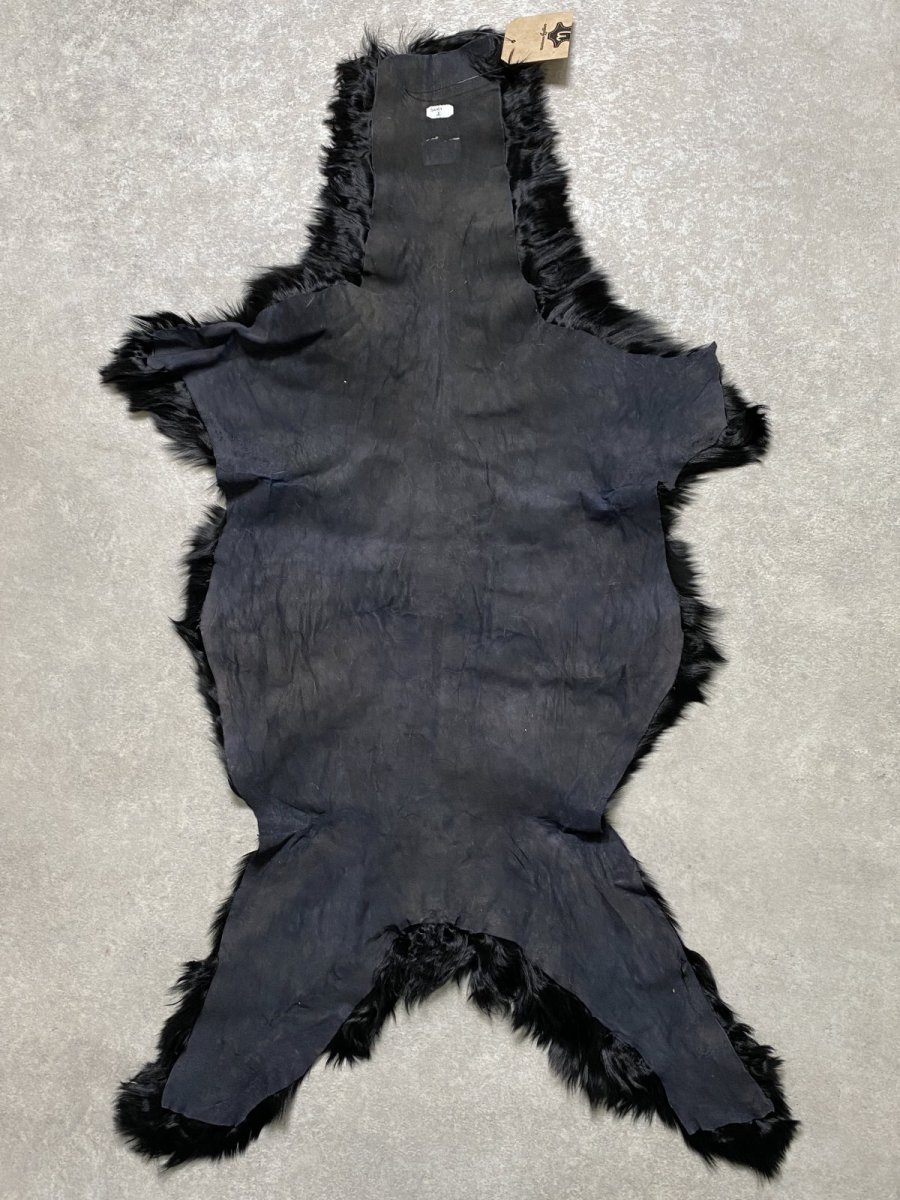 画像12: アルパカ毛皮　ブラック (12)