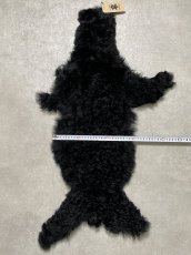 画像10: アルパカ毛皮　ブラック (10)