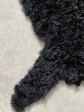 画像5: アルパカ毛皮　ブラック (5)