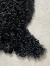 画像6: アルパカ毛皮　ブラック (6)