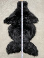 画像11: アルパカ毛皮　ブラック (11)