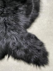 画像6: アルパカ毛皮　ブラック (6)