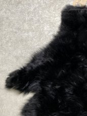 画像2: アルパカ毛皮　ブラック (2)