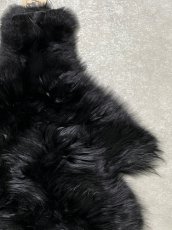 画像3: アルパカ毛皮　ブラック (3)