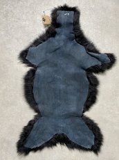 画像12: アルパカ毛皮　ブラック (12)