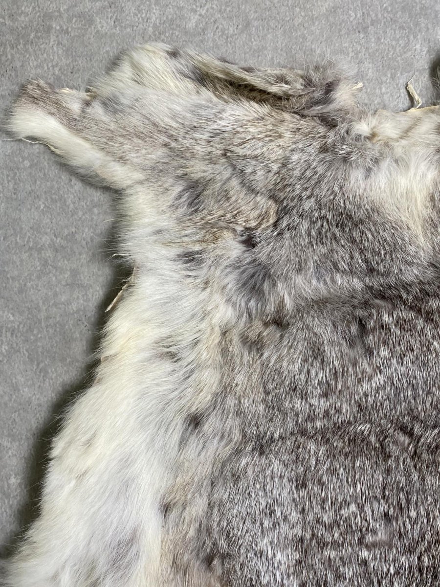 画像3: ラビットファー　チンチラ　うさぎ毛皮　Sサイズ (3)