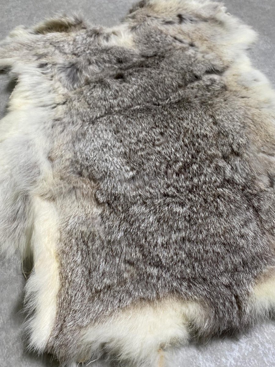 画像7: ラビットファー　チンチラ　うさぎ毛皮　Sサイズ (7)