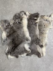 画像2: ラビットファー　チンチラ　うさぎ毛皮　Sサイズ (2)