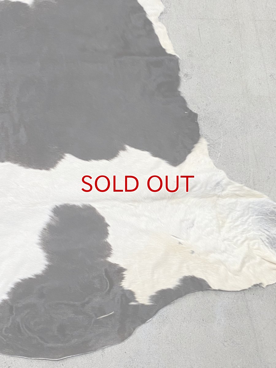 画像6: 牛  ヘアカウ　ナチュラル　ホルスタイン　毛皮　 (6)