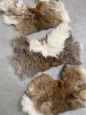 画像2: ラビットファー　ハギレセット　うさぎ毛皮 (2)