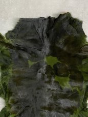 画像2: 牛 ヘアーカーフ　グリーン柄あり　毛皮　 (2)