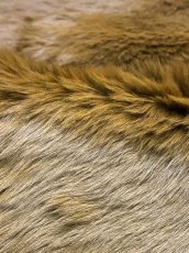 画像7: カンガルー毛皮　カンガルーヘアー　キャメル (7)