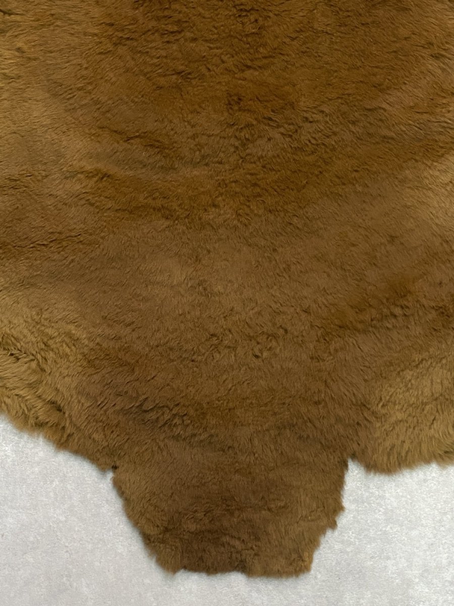 画像5: カンガルー毛皮　カンガルーヘアー　キャメル (5)