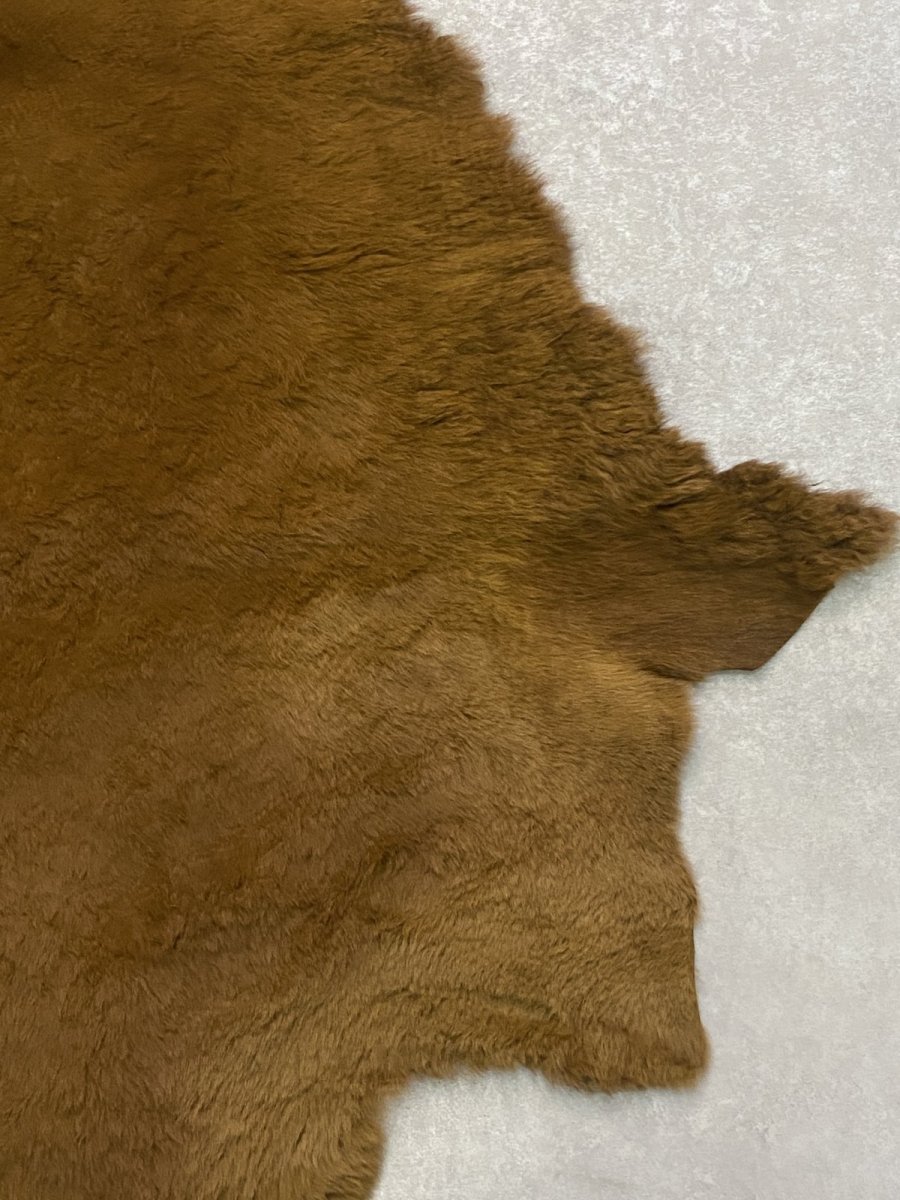画像6: カンガルー毛皮　カンガルーヘアー　キャメル (6)