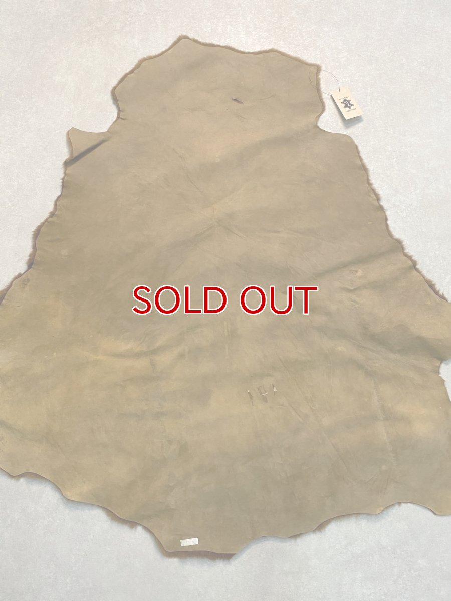 画像9: カンガルー毛皮　カンガルーヘアー　キャメル (9)