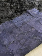 画像8: チベットラム毛皮　プレート　ブラック (8)