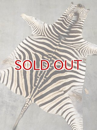 ヘアゼブラ/シマウマ毛皮/しまうま毛皮【革とレザークラフト革細工材料