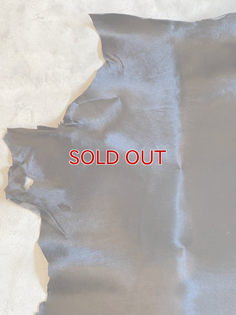 画像5: ヘアーカーフ　チョコ　牛革　毛皮　本革　牛カーフ毛付き (5)