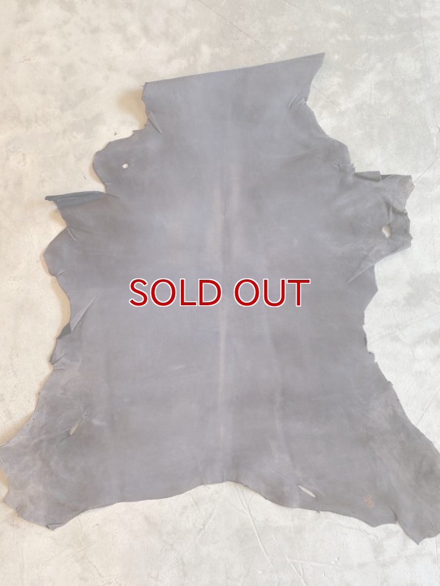 画像9: ヘアーカーフ　チョコ　牛革　毛皮　本革　牛カーフ毛付き (9)