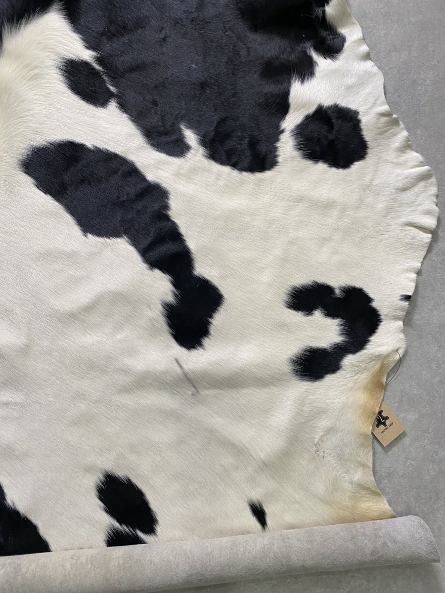 画像7: 牛  ヘアカウ　ナチュラル　ホルスタイン　毛皮　 (7)