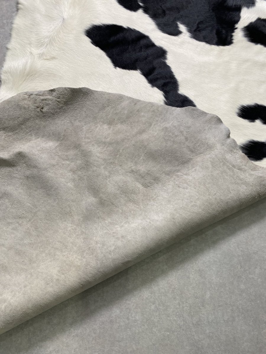 画像10: 牛  ヘアカウ　ナチュラル　ホルスタイン　毛皮　 (10)