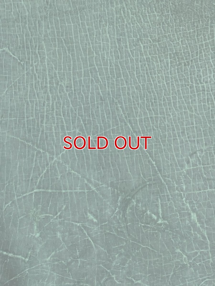 画像2: ヒポポタマス　カバ革　グリーン　ヒポレザー　かば革 (2)