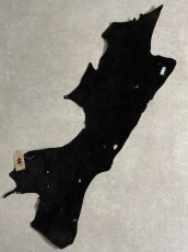 画像8: ヒポポタマス　カバ革　ブラック　ヒポレザー　かば革 (8)