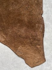 画像6: ヒポポタマス　カバ革　ブラウン　ヒポレザー　かば革 ハギレ (6)