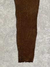 画像3: ヒポポタマス　カバ革　ブラウン　ヒポレザー　かば革 ハギレ (3)